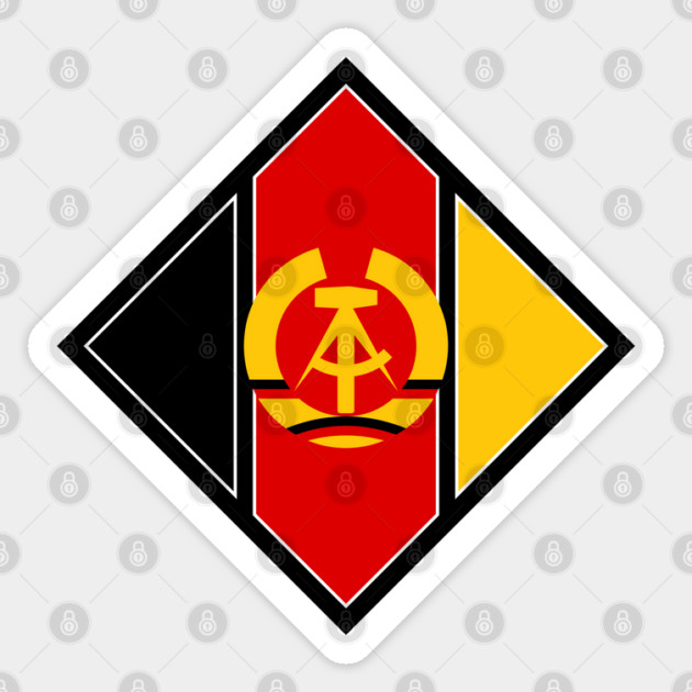 East Germany Air Force Roundel Sticker by Yesteeyear