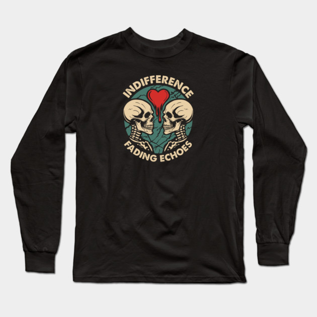 INDIFFERENCE Long Sleeve T-Shirt by artslaves