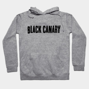 Black Canary Band (black logo) Hoodie