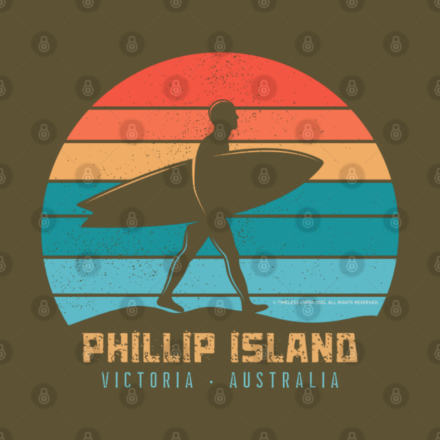 Phillip Island Victoria Australia Surf by Timeless Chaos