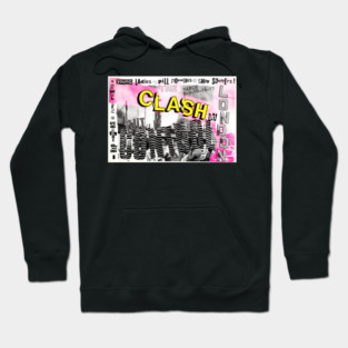 The Clash Out Of Control in London 1984 Hoodie