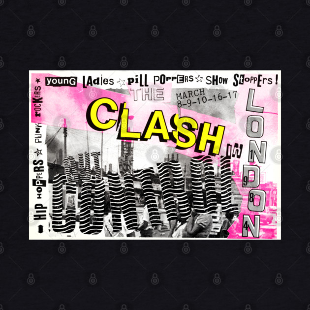 The Clash Out Of Control in London 1984 by Timeless Chaos