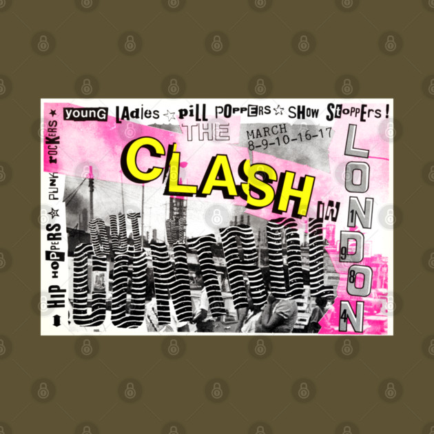 The Clash Out Of Control in London 1984 by Timeless Chaos