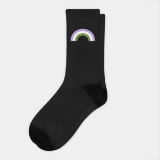 Genderqueer Rainbow Socks