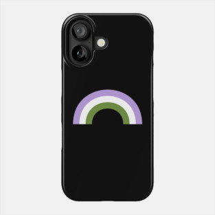 Genderqueer Rainbow Phone Case