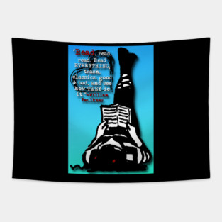 Read, Read Everything Tapestry