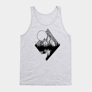 Diamond  Mountain Tank Top