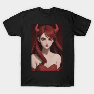 She Devil Cartoon Art T-Shirt