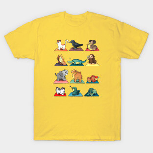 Animal Yoga Pose T-Shirt