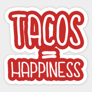 Tacos what can't they do Sticker