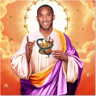 Saint Kobe Bryant Posters and Art