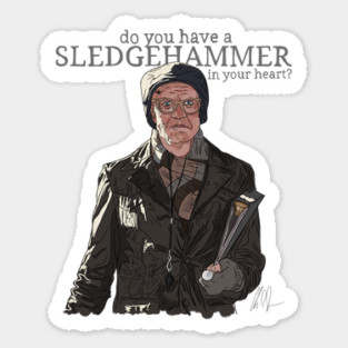 Snow Angels: Be My Sledgehammer Magnet