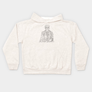 Tom Noonan: Snow Angels [Outline] Kids Hoodie