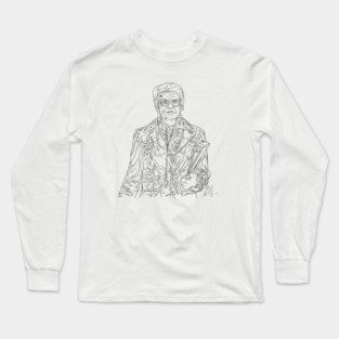 Tom Noonan: Snow Angels [Outline] Long Sleeve T-Shirt