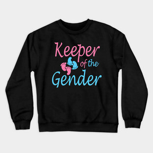 keeper of the gender Crewneck Sweatshirt