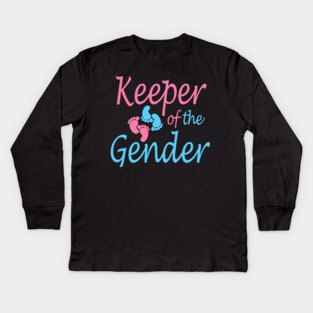keeper of the gender Kids Long Sleeve T-Shirt