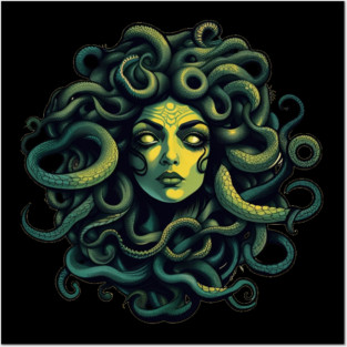 Medusa Posters and Art