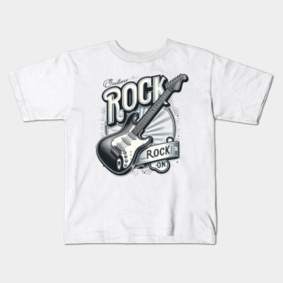 Vintage electric guitar Kids T-Shirt