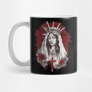 Mary Prayers of the Rosary Mug