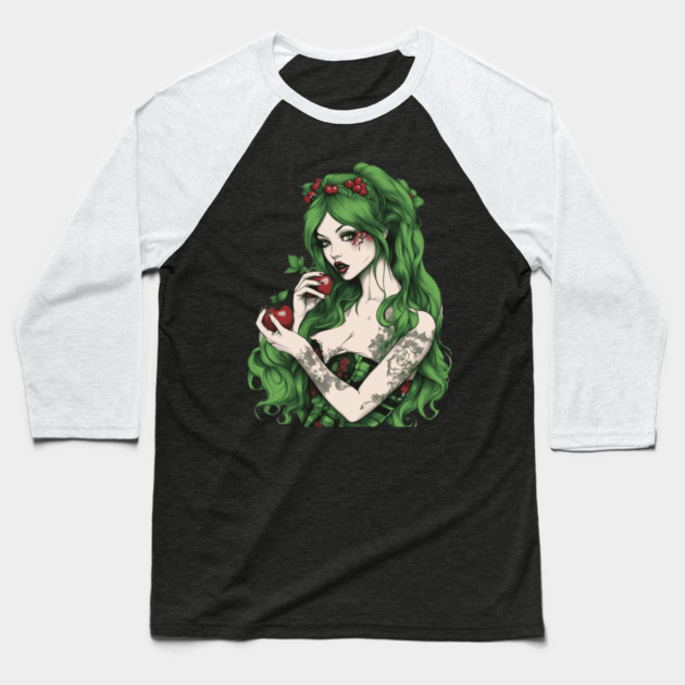 Fall of Man Baseball T-Shirt by animegirlnft