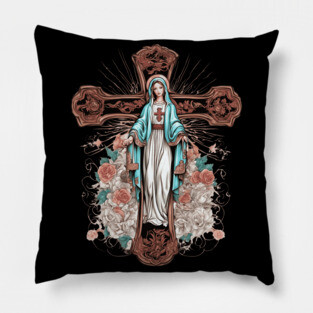 Mary Our Lady of Fatima Pillow