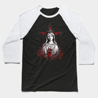 Mary Mother of the Redeemer Baseball T-Shirt