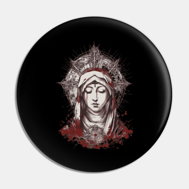 Sinlessness of Saint Mary Pin by animegirlnft