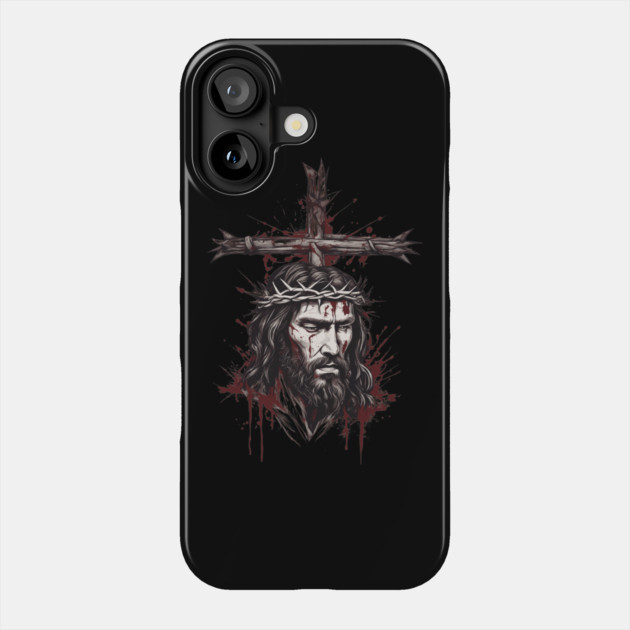 Jesus Christ Died for Our Sins Phone Case by animegirlnft