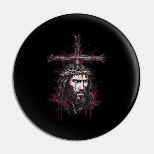 Jesus Christ Died for Our Sins Pin