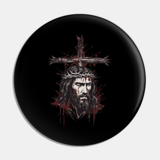 Jesus Christ Died for Our Sins Pin by animegirlnft