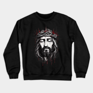 Jesus Christ have mercy on me a sinner Crewneck Sweatshirt