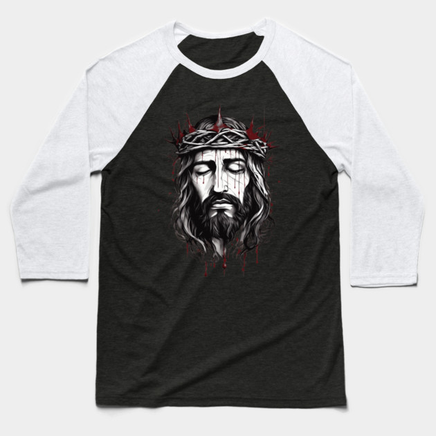 Jesus Christ have mercy on me a sinner Baseball T-Shirt by animegirlnft