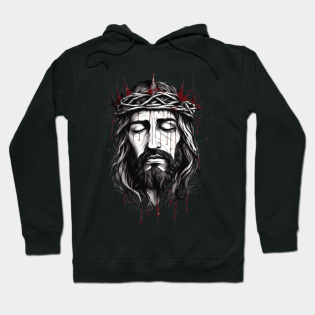 Jesus Christ have mercy on me a sinner Hoodie by animegirlnft