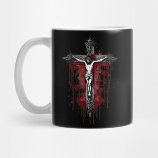 Crucifixion Wounds of Jesus Christ Mug