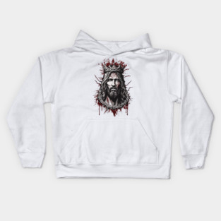 The Second Coming of Jesus Christ Kids Hoodie
