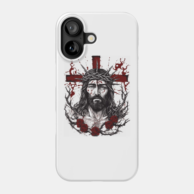 Jesus Wept Phone Case by animegirlnft