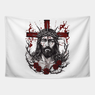 Jesus Wept Tapestry
