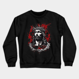 Holy Wounds of Jesus Christ Crewneck Sweatshirt