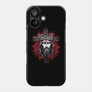 Jesus Christ Crown of Thorns Phone Case