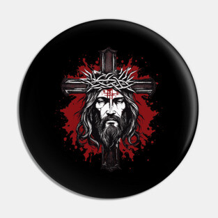 Jesus Christ Crown of Thorns Pin