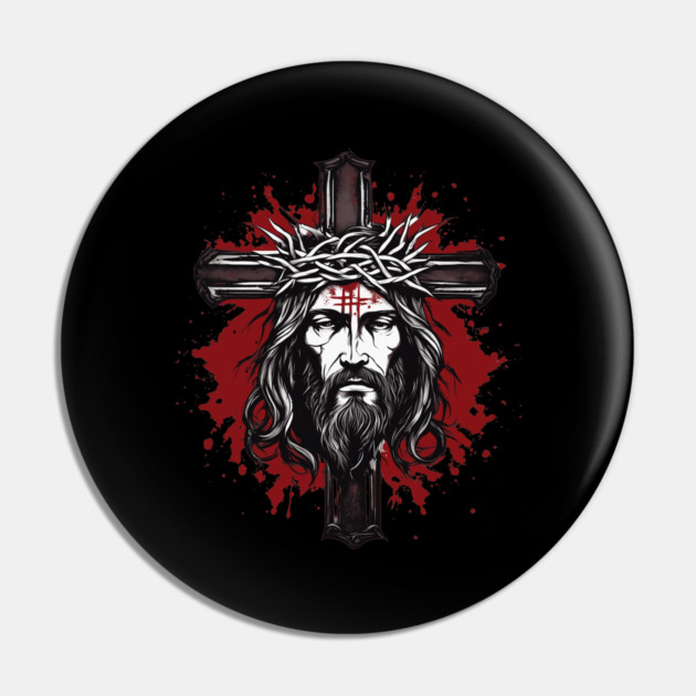 Jesus Christ Crown of Thorns Pin by animegirlnft