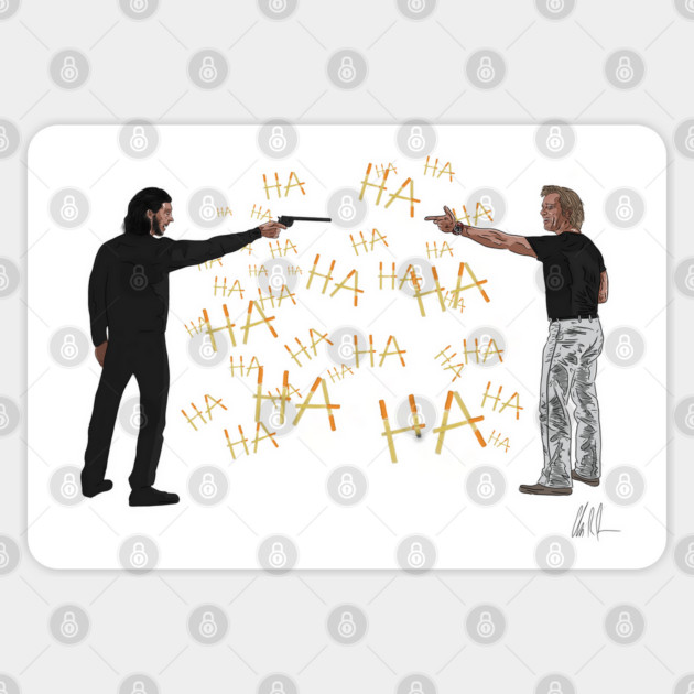 Once Upon A Time In Hollywood: As Real As A Donut Sticker by 51Deesigns