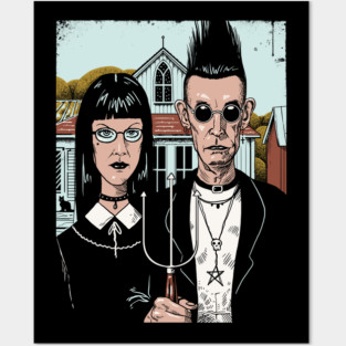 American Goth Posters and Art