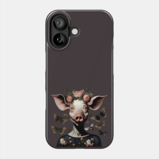 Pig from the garden of earthly delights by hieronymus bosch Phone Case