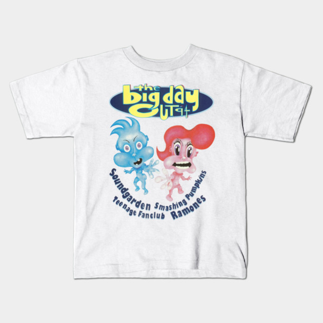 The Big Day Out 1994 Australia Kids T-Shirt by Timeless Chaos