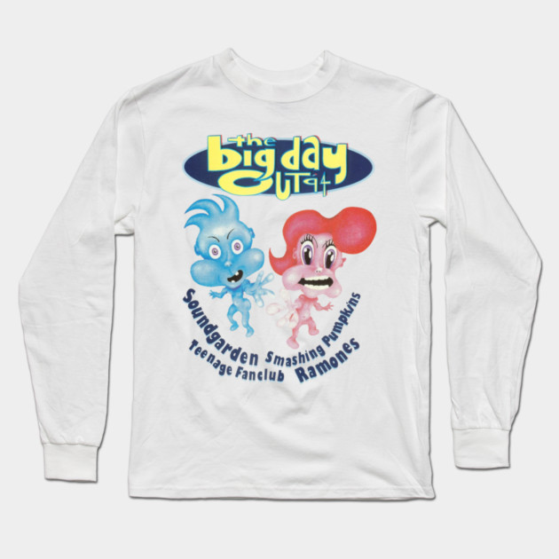 The Big Day Out 1994 Australia Long Sleeve T-Shirt by Timeless Chaos