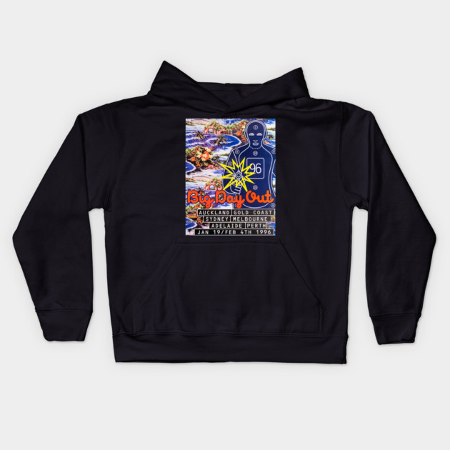 The Big Day Out '96 Kids Hoodie by Timeless Chaos