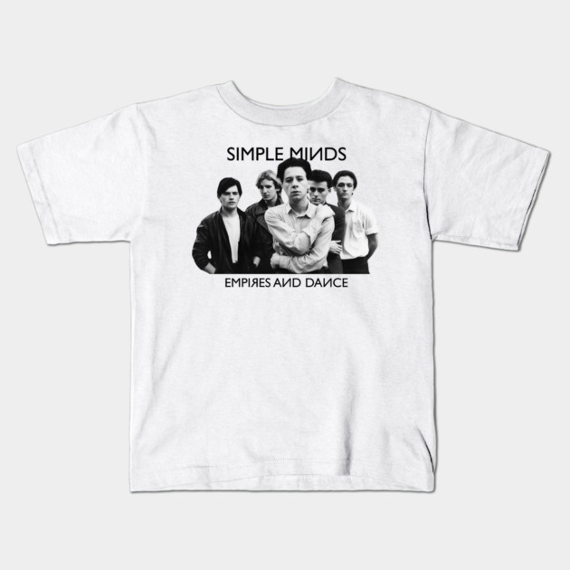 Simple Minds Empires And Dance Kids T-Shirt by Timeless Chaos