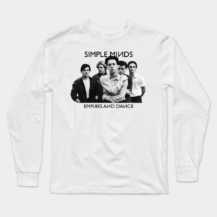 Simple Minds Empires And Dance Long Sleeve T-Shirt