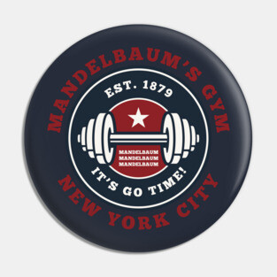 Mandelbaum's Gym Pin